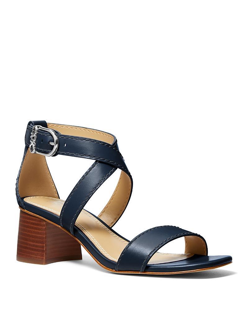 Michael Michael Kors Womens Ashton Block Heel Sandals Product Image