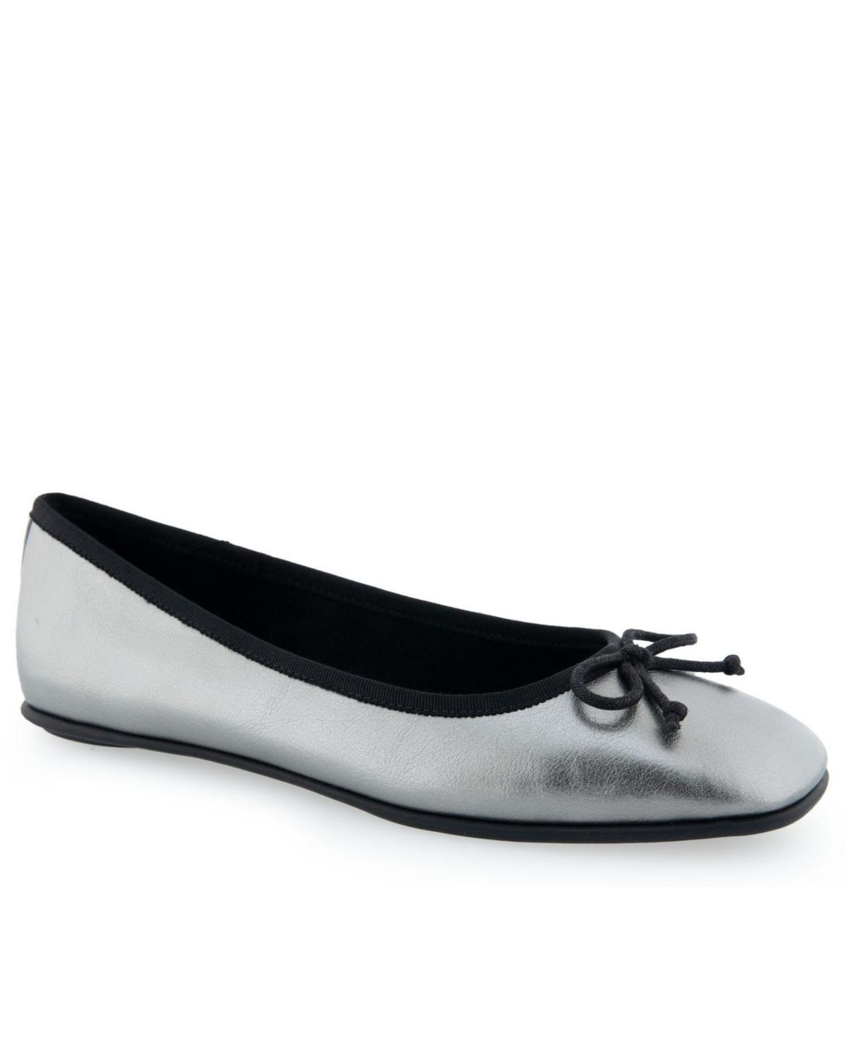 Womens Aerosoles Catalina Ballet Flat Grey Product Image