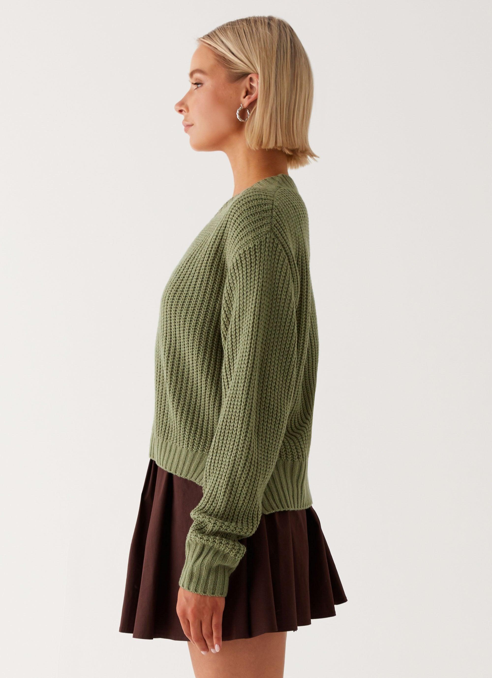 Jenson Sweater - Khaki Product Image