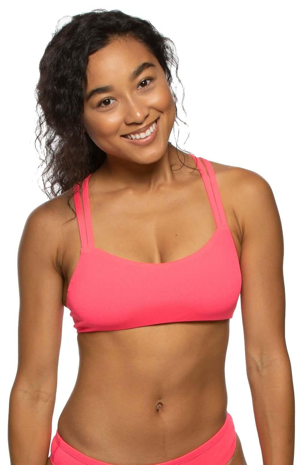 Fendrick Bikini Top - Hot Pink Product Image