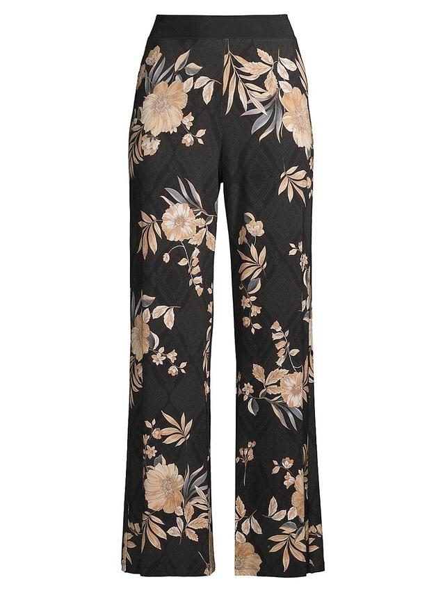 Womens Nido Floral Straight-Leg Pants Product Image