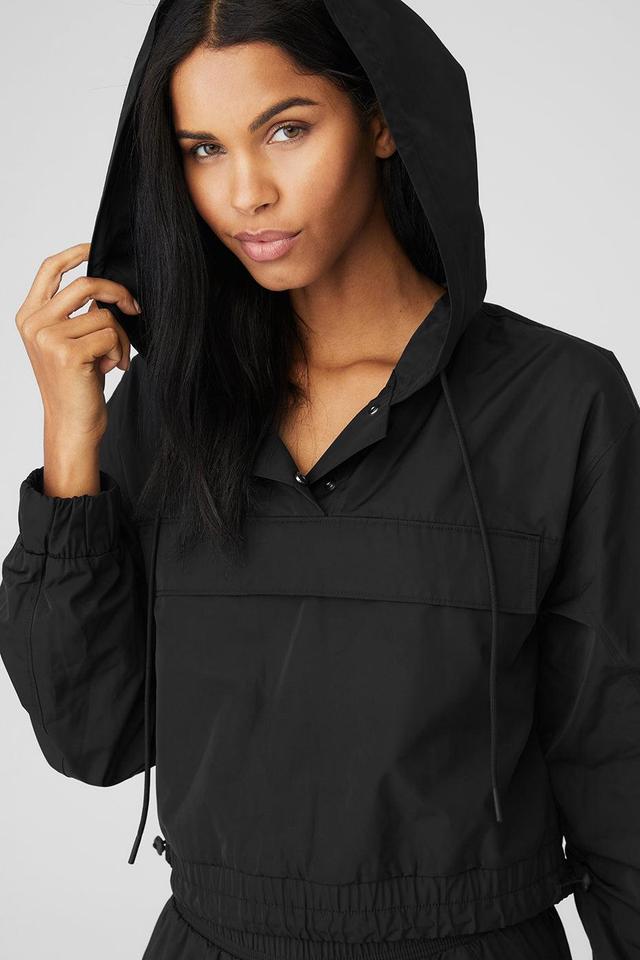 International Anorak Hoodie - Black Female Product Image