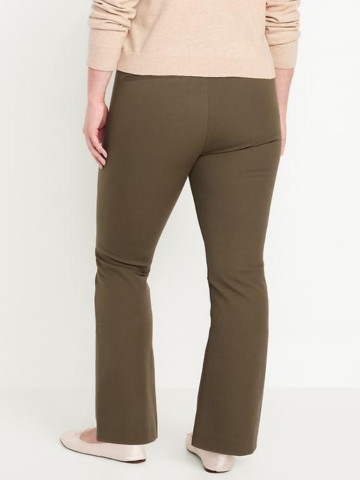 High-Waisted Pixie Flare Pants Product Image