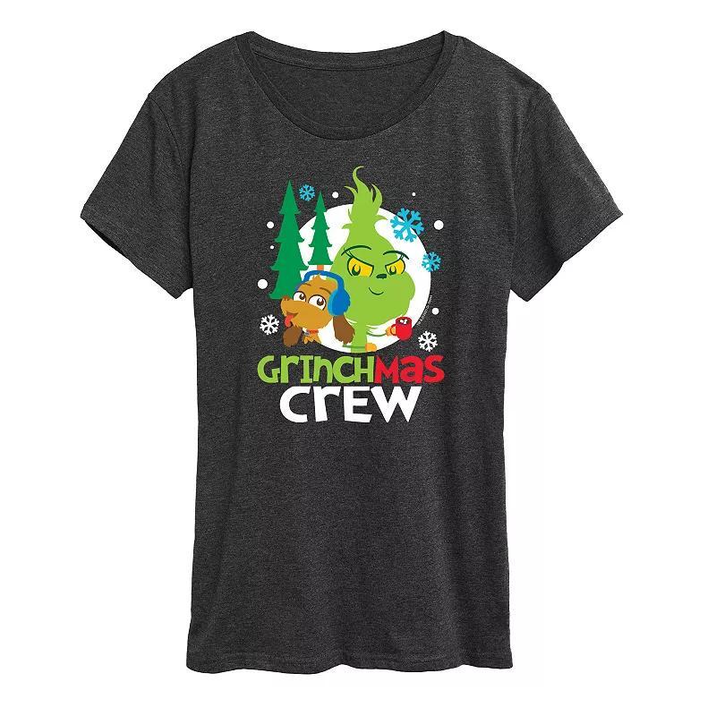 Womens Dr. Seuss Little Grinch Grinchmas Crew Graphic Tee, Girls Product Image