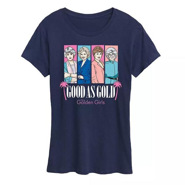 Womens Golden Girls Good As Gold Graphic Tee, Girls Blue Product Image