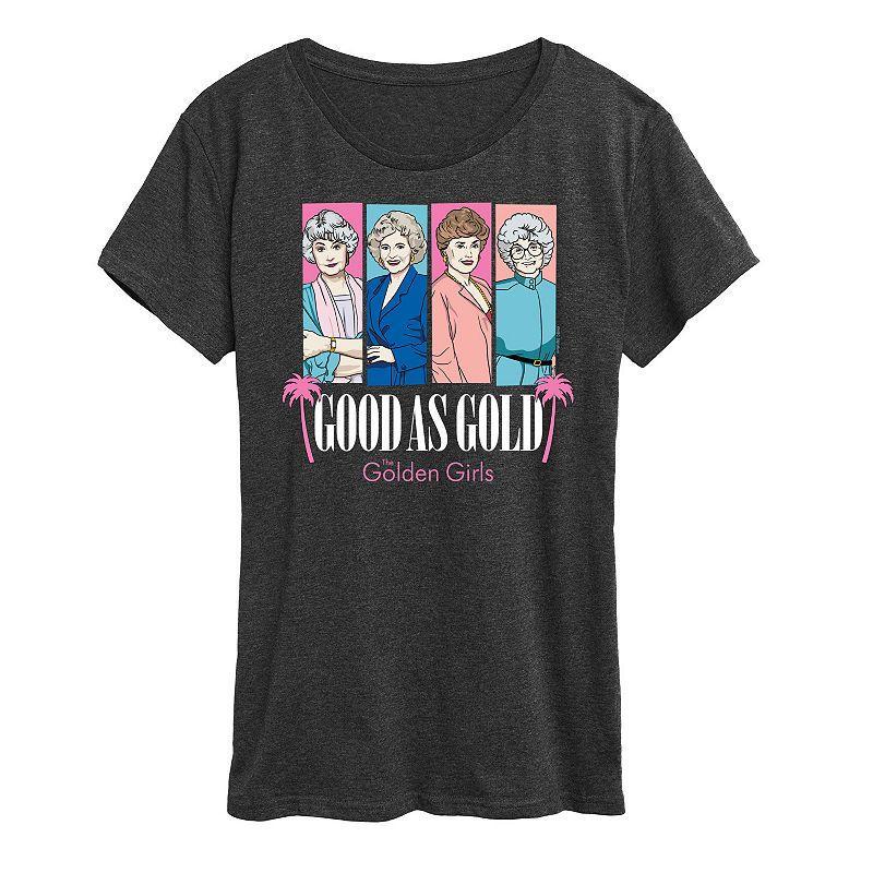 Womens Golden Girls Good As Gold Graphic Tee, Girls Blue Product Image