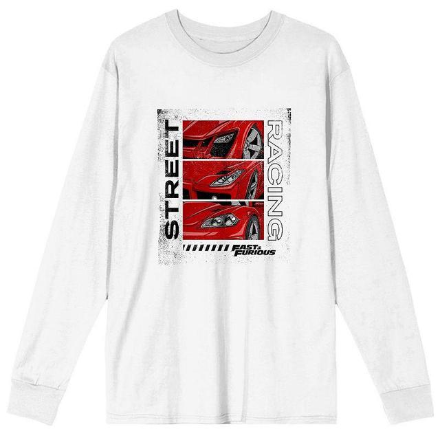 Mens The Fast And The Furious Long Sleeve Tee Product Image