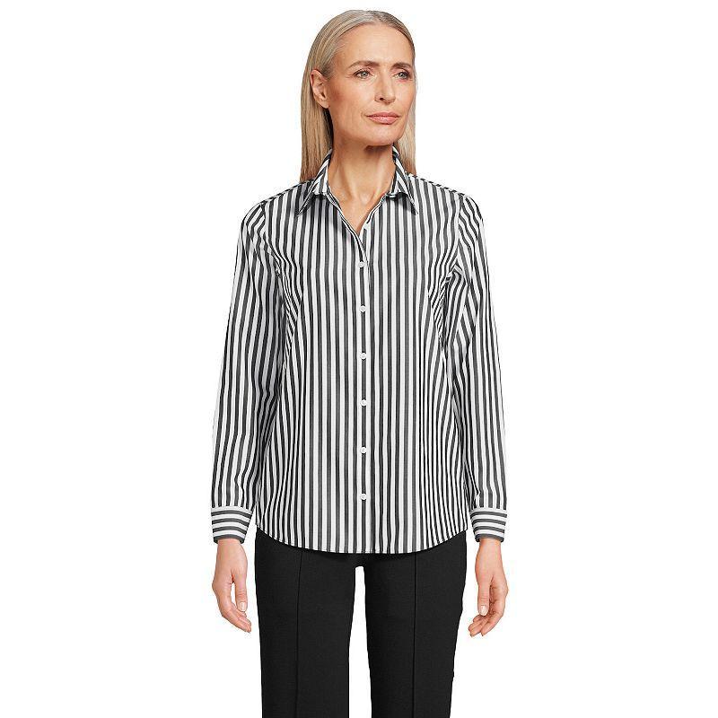 Womens Lands End No-Iron Supima Cotton Shirt Product Image