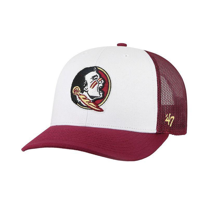 Mens 47 /Garnet Florida State Seminoles Freshman Trucker Adjustable Hat Product Image