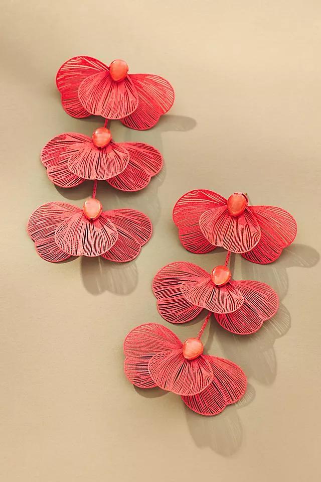 Wire Petals Drop Earrings Product Image