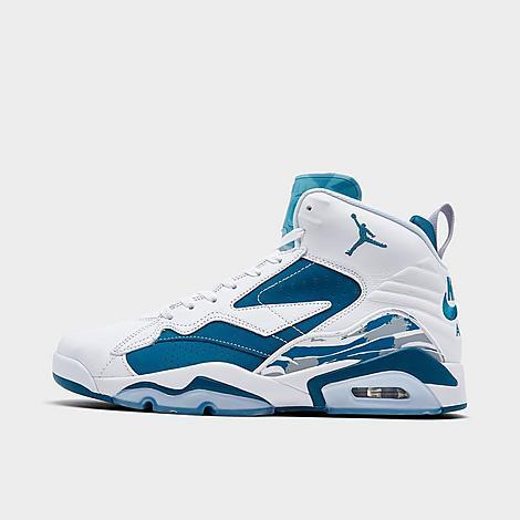 Jordan Mens Jordan MVP - Mens Shoes White/Blue/Grey Product Image