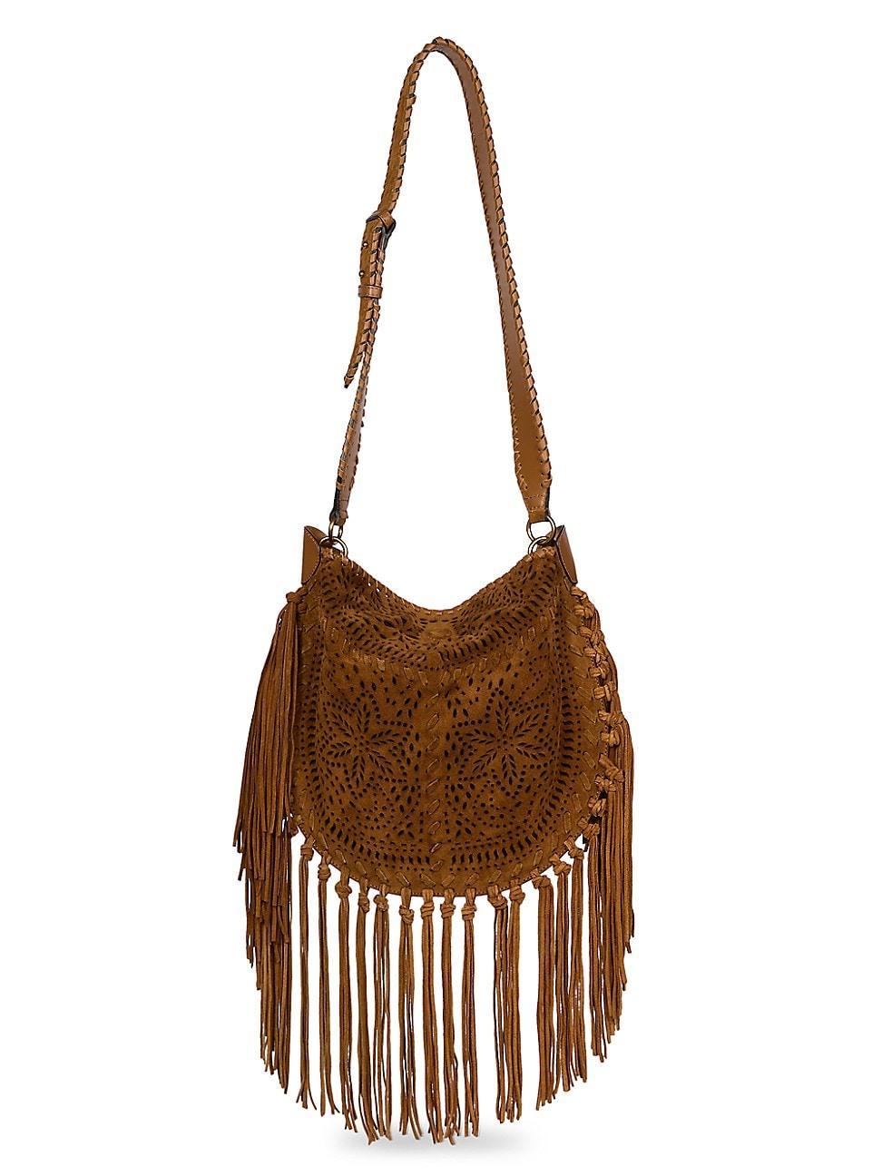 Womens Oskan Soft Suede Shoulder Bag Product Image