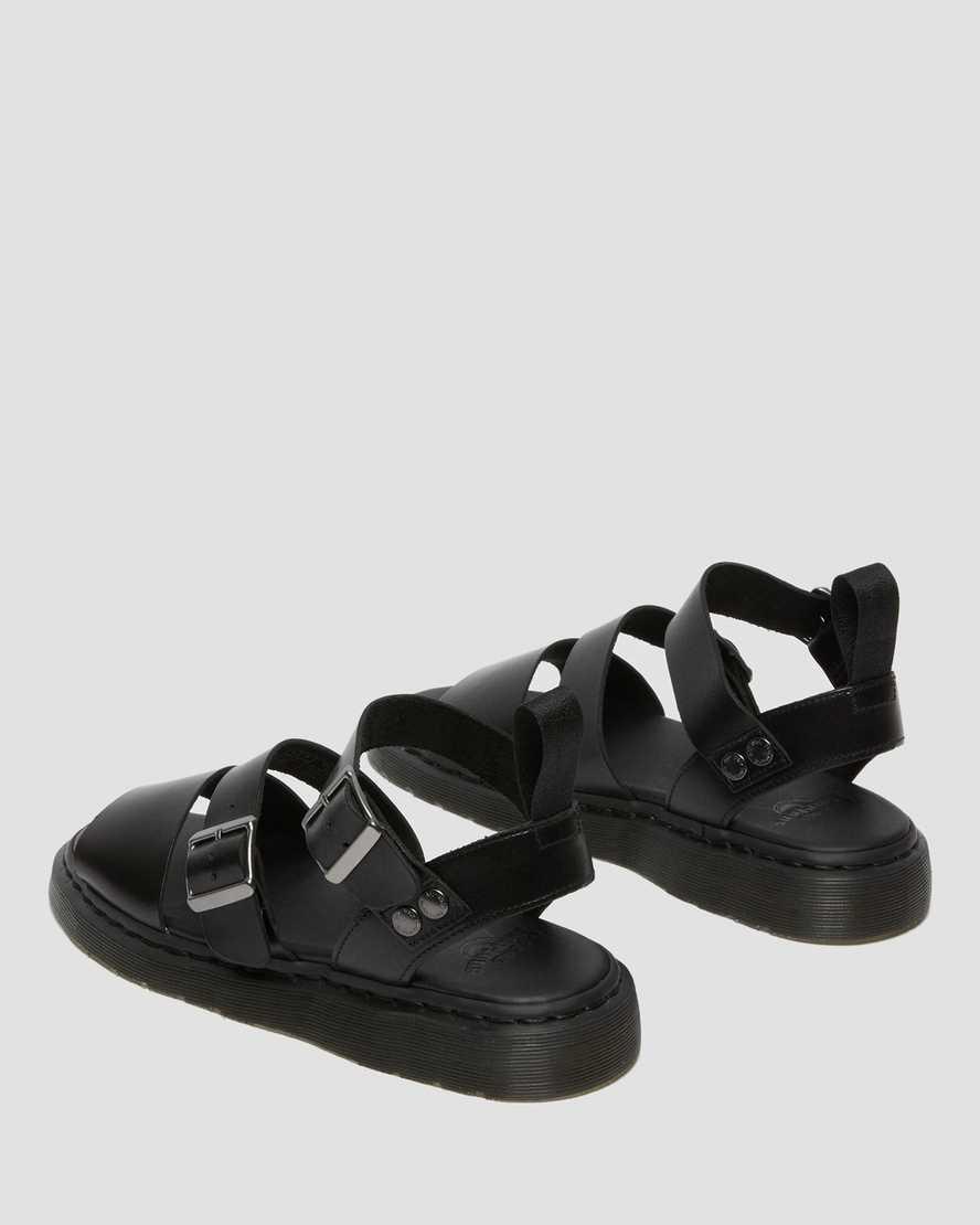 Dr. Martens Gryphon Sandal in Black Product Image