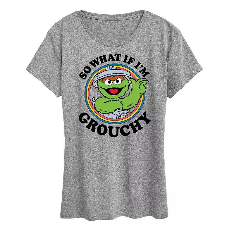 Womens Sesame Street So What Graphic Tee Product Image