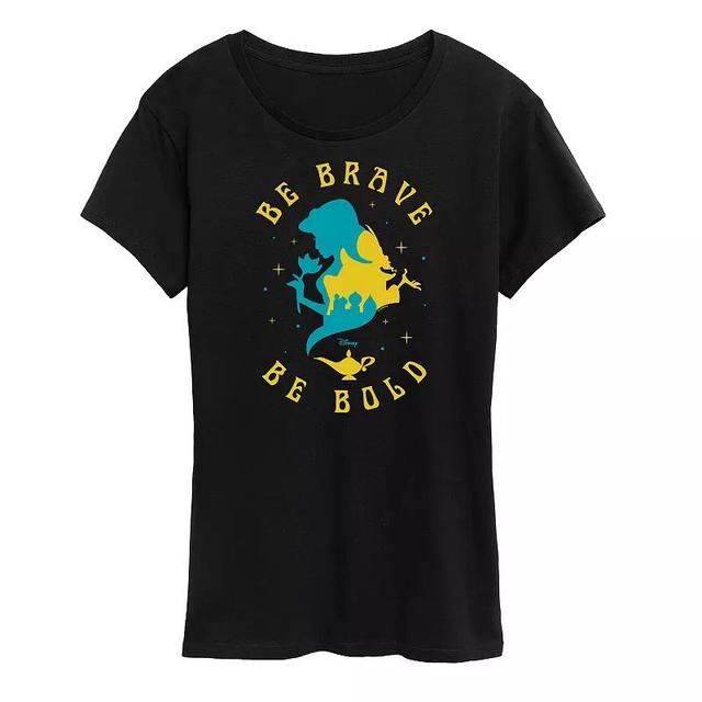 Disney Princess Jasmine Womens Be Brave Be Bold Graphic Tee Product Image