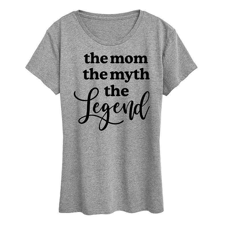 Womens Mom Myth Legend Graphic Tee Product Image