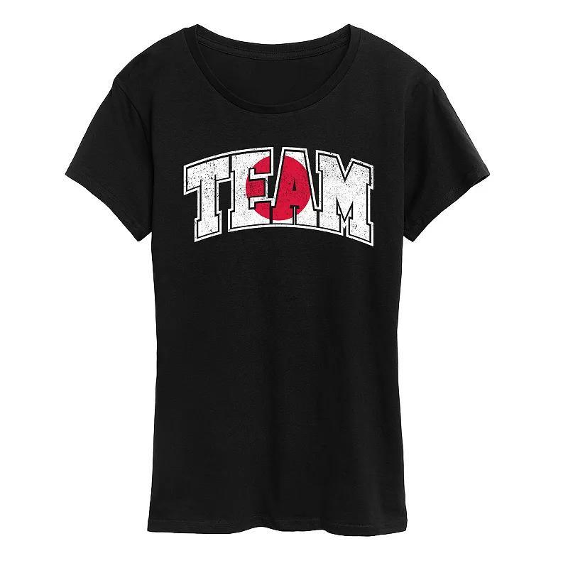 Womens Team Japan Graphic Tee Product Image