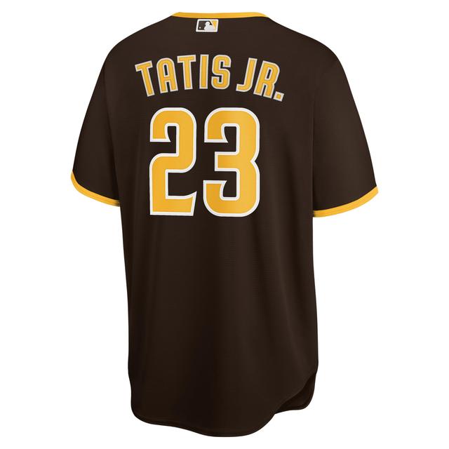 Nike Mens Fernando Tatis Jr. Nike Padres Alternate Replica Player Jersey - Mens Brown Product Image