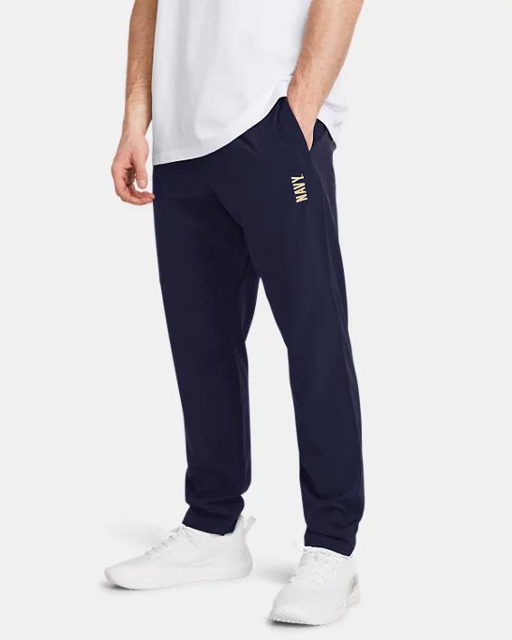 Mens UA Stretch Woven Collegiate Pants Product Image