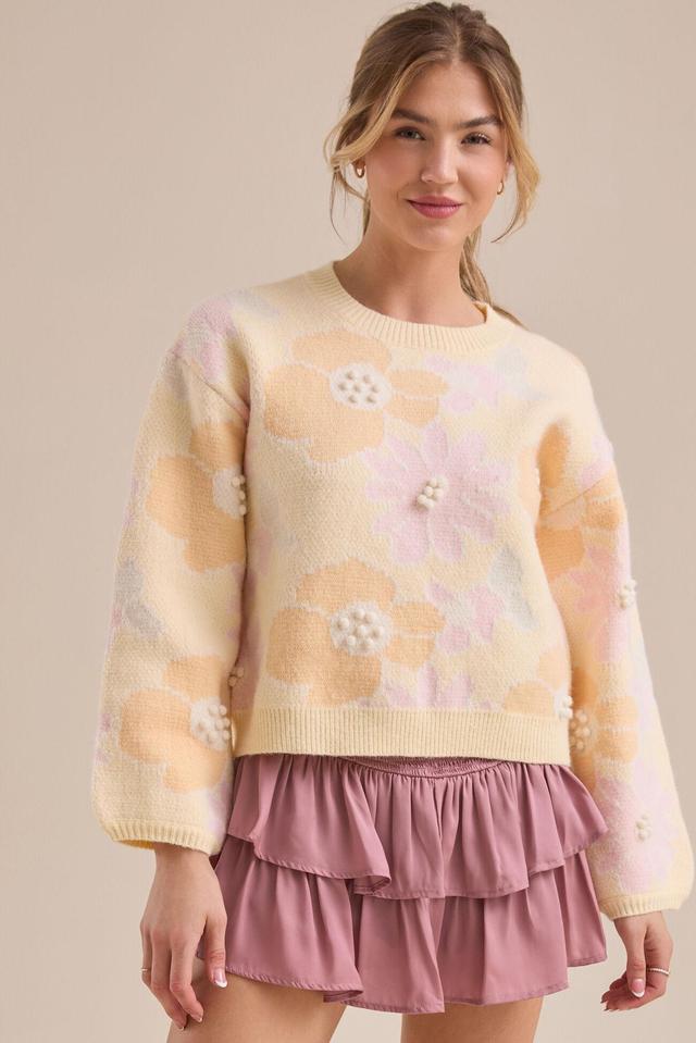 Eisley Floral Sweater Product Image