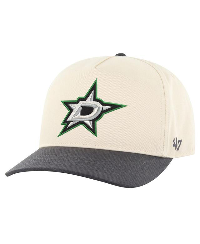 47 Brand Mens Cream Dallas Stars Hitch Adjustable Hat - Cream, Charcoal Product Image