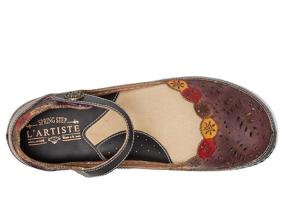 Womens LArtiste by Spring Step Kysandra-Fleur Mary Jane Flats Product Image