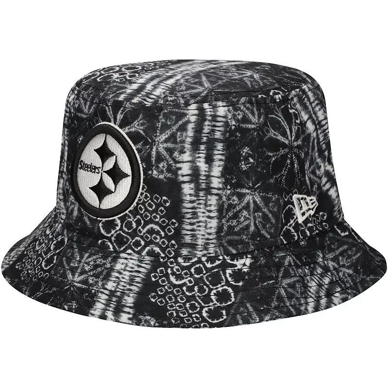 Mens New Era Pittsburgh Steelers Shibori Bucket Hat Product Image