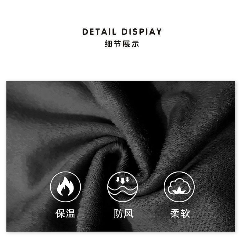 Mid Waist Plain Fleece-Lined Flared Pants (Various Designs) Product Image