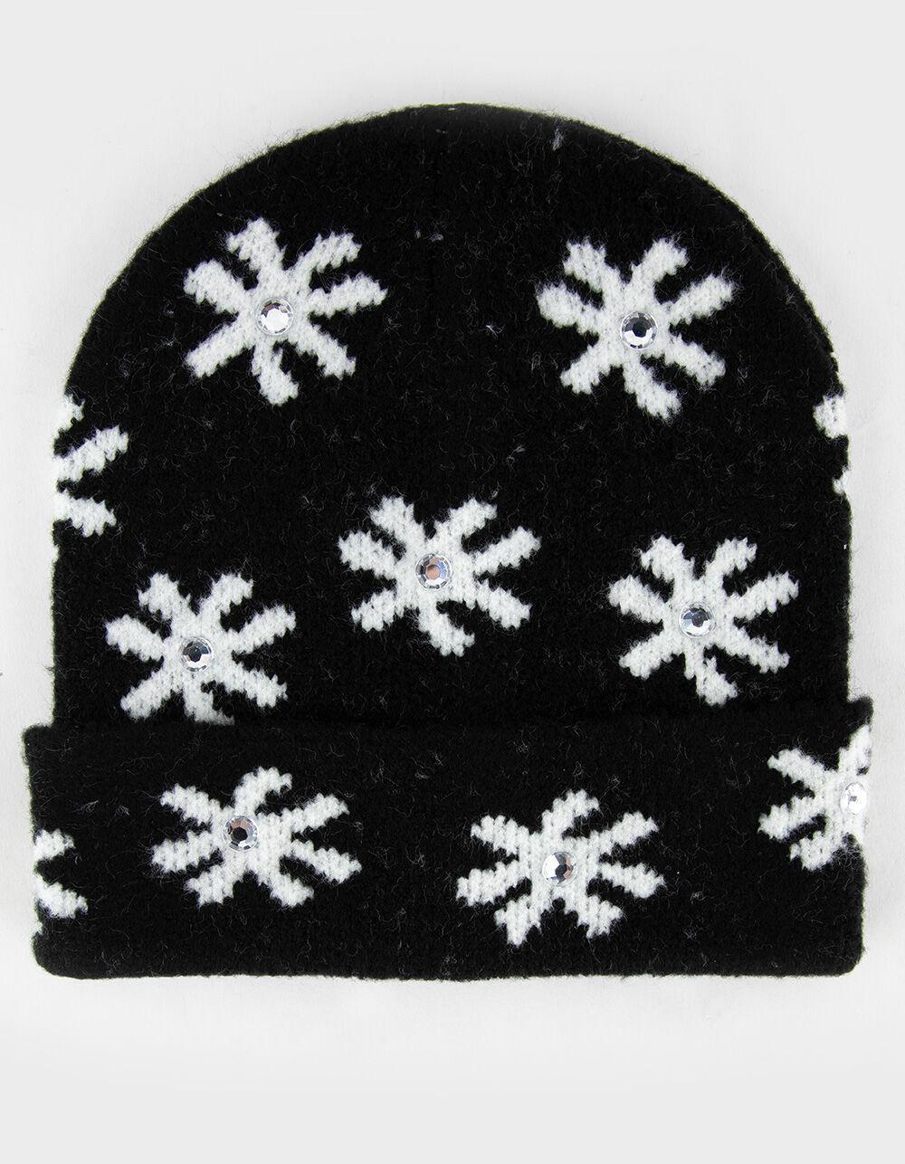 Gem Flower Womens Beanie Product Image