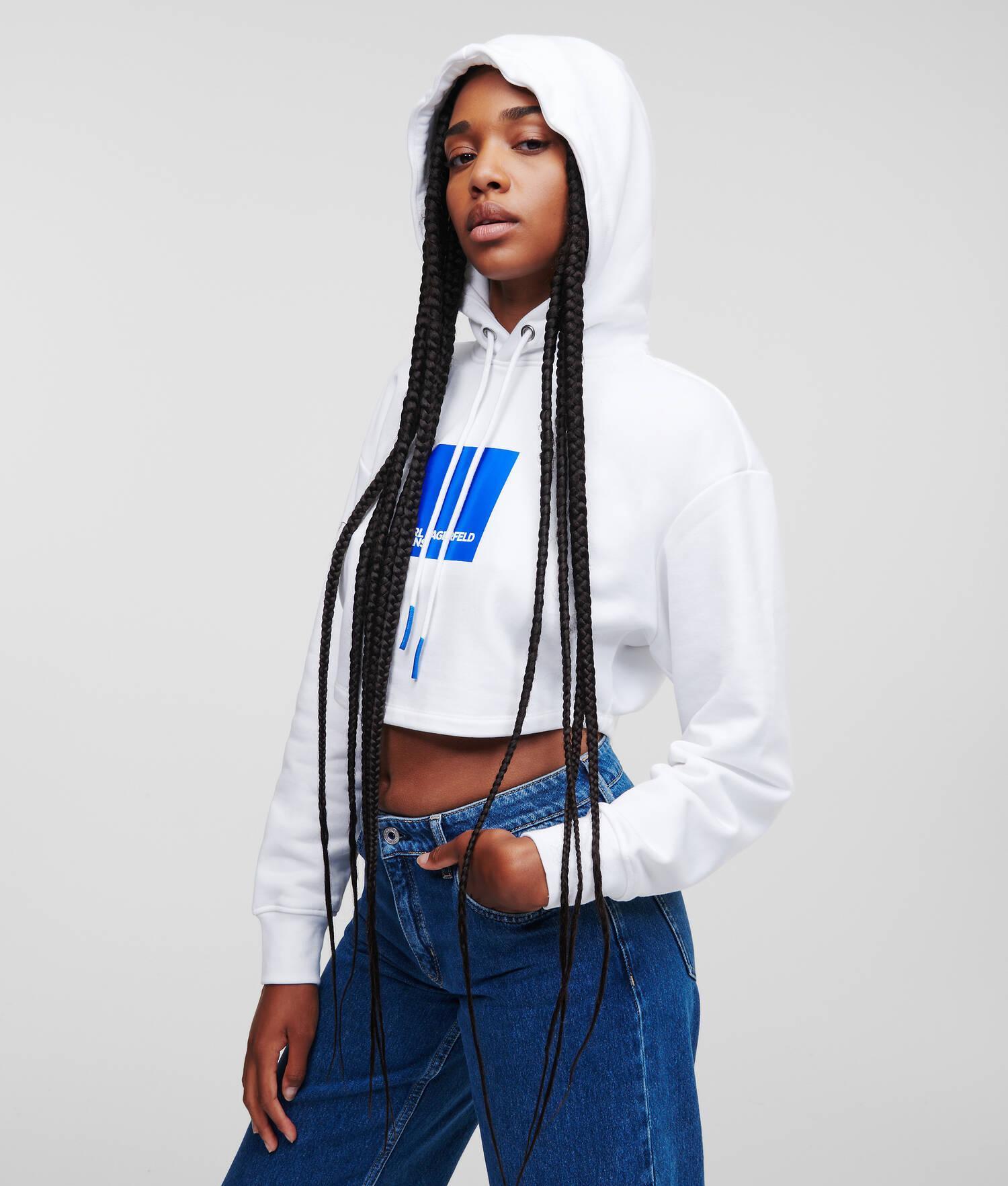 KLJ CROPPED HOODIE Product Image