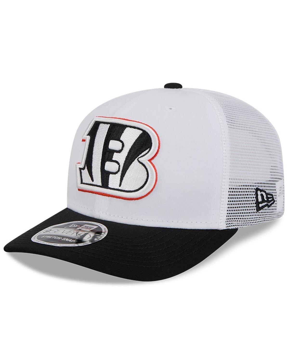 New Era Mens White Cincinnati Bengals 2024 Nfl Training Camp 9SEVENTY Trucker Hat - White Product Image