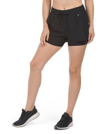 Relay Runner Woven Shorts for Women | Polyester/Spandex Product Image