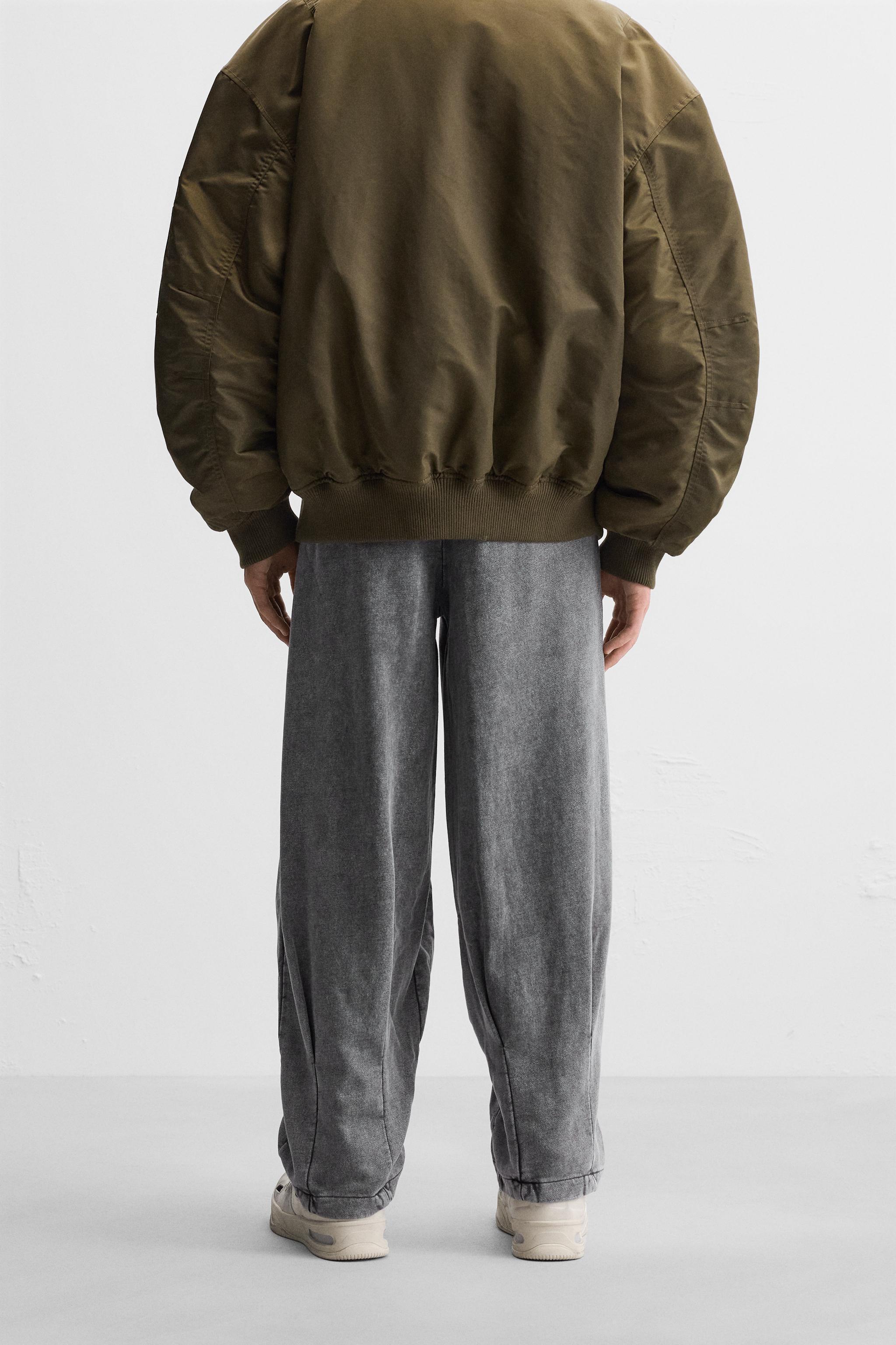 OVERSIZED WASHED JOGGER PANTS Product Image