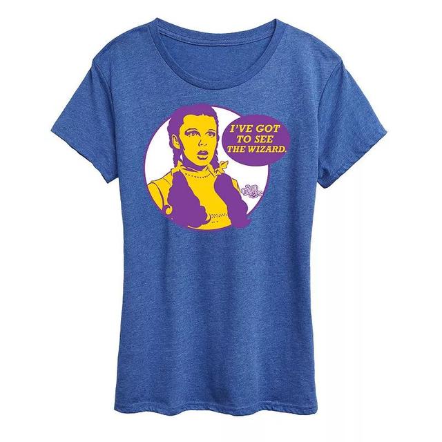 Womens The Wizard Of Oz The Wizard Graphic Tee Product Image