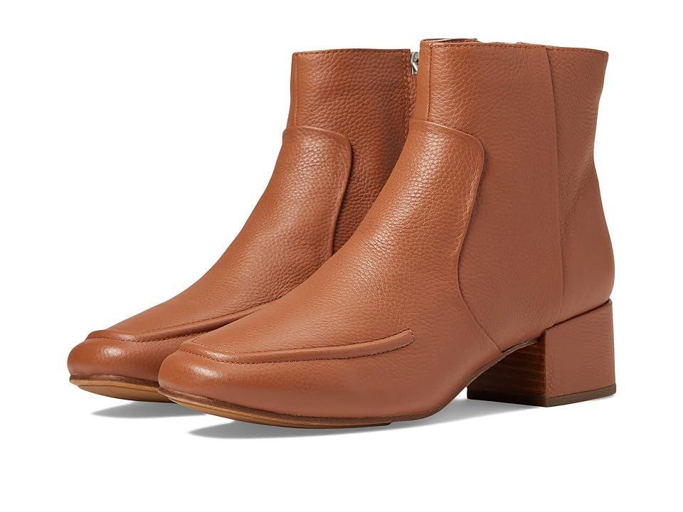 Gentle Souls by Kenneth Cole Ella Apron Bootie (Cognac) Women's Boots Product Image