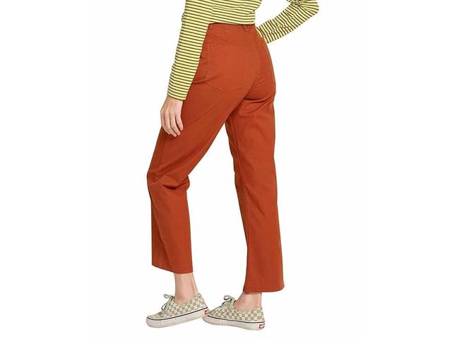 Toad&Co Earthworks High-Rise Pants (Cinnamon) Women's Casual Pants Product Image