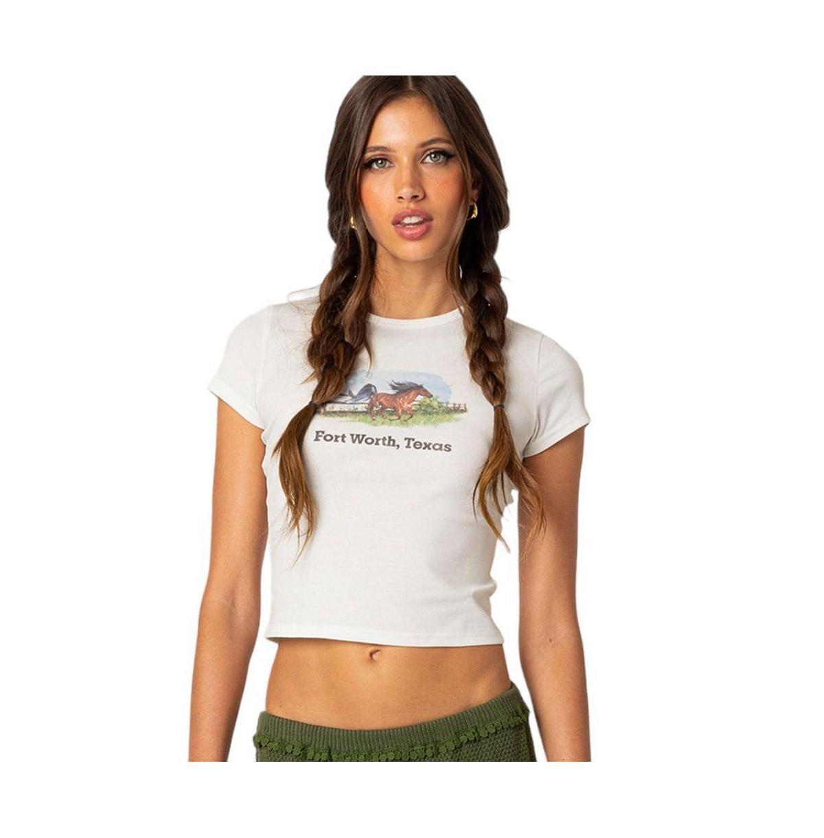 Womens Equestrian T-Shirt Product Image