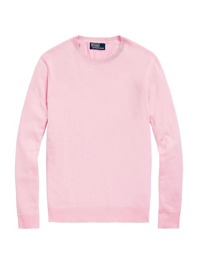 Mens Cotton Crewneck Sweater Product Image