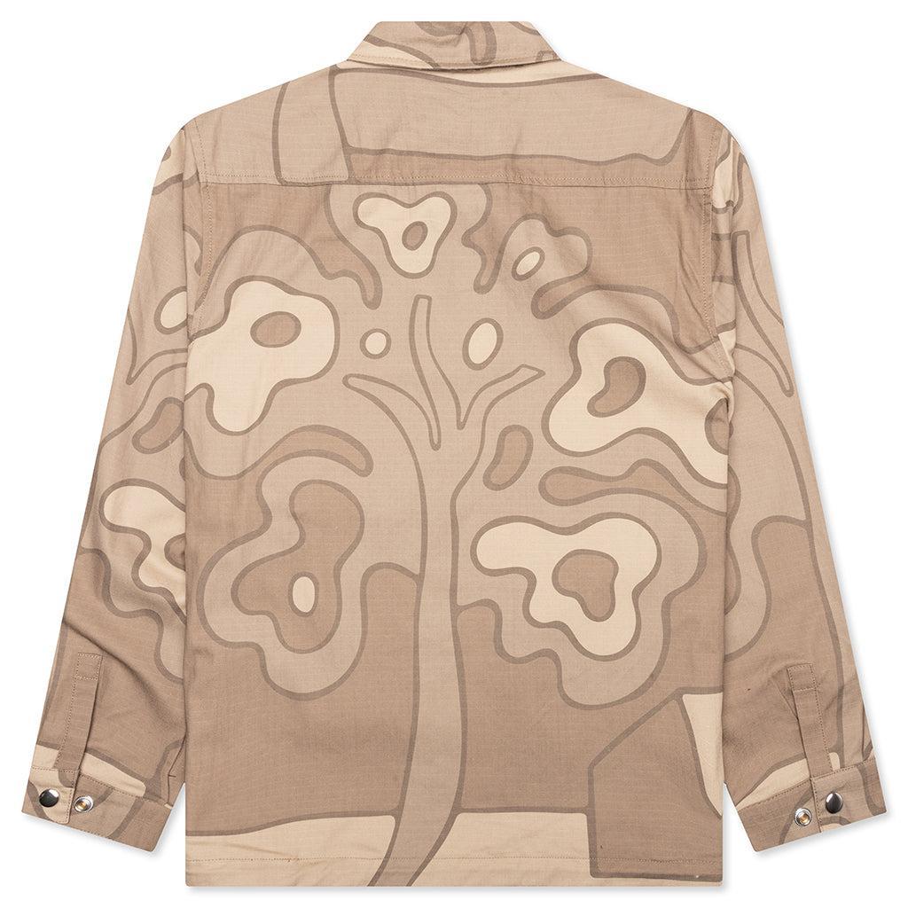 Fruit Tree Camo Shirt - Tan Male Product Image