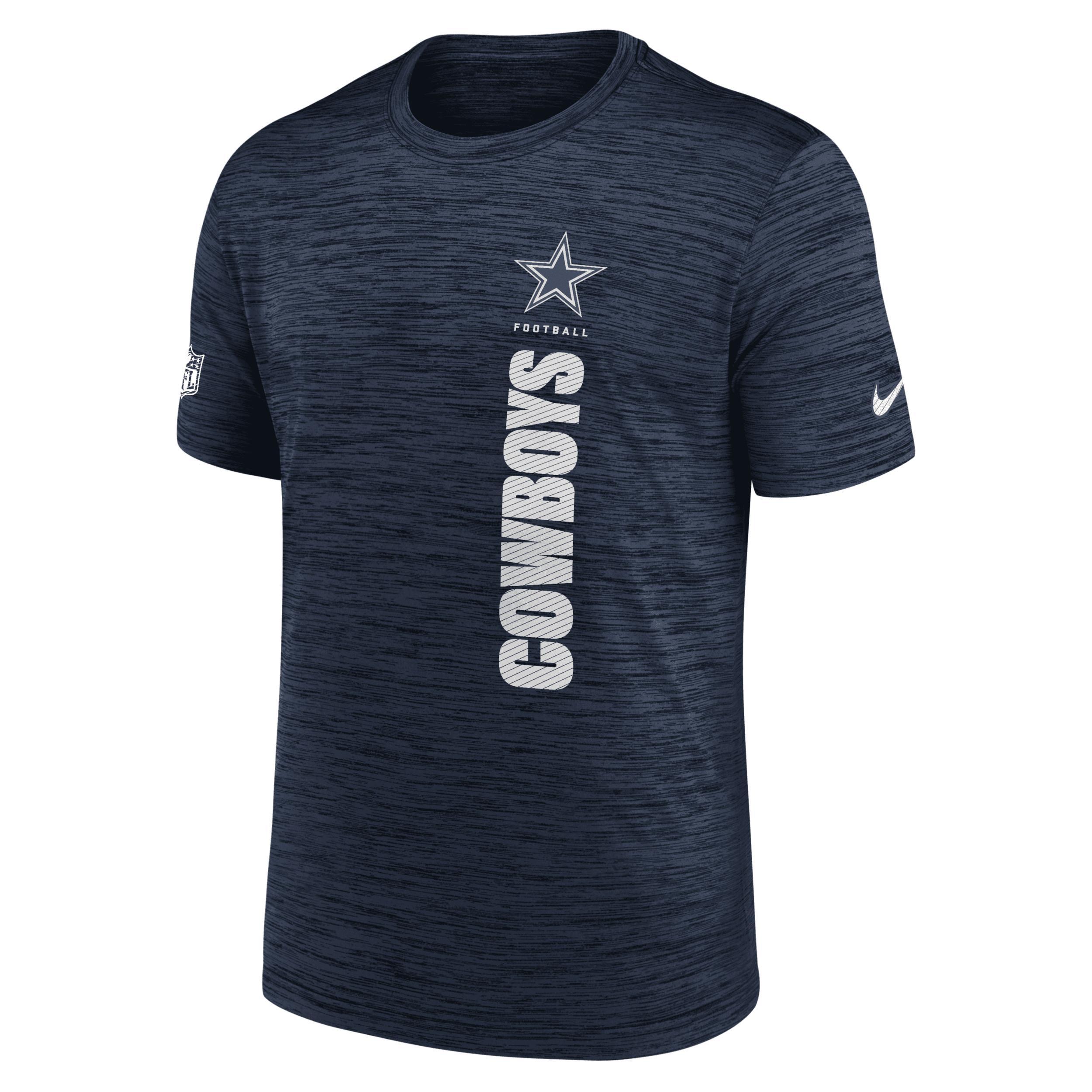 Dallas Cowboys Sideline Velocity Nike Men's Dri-FIT NFL T-Shirt Product Image