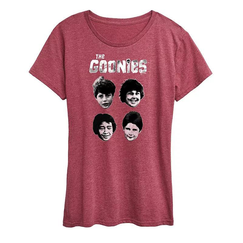 Womens The Goonies Face Grid Graphic Tee Product Image