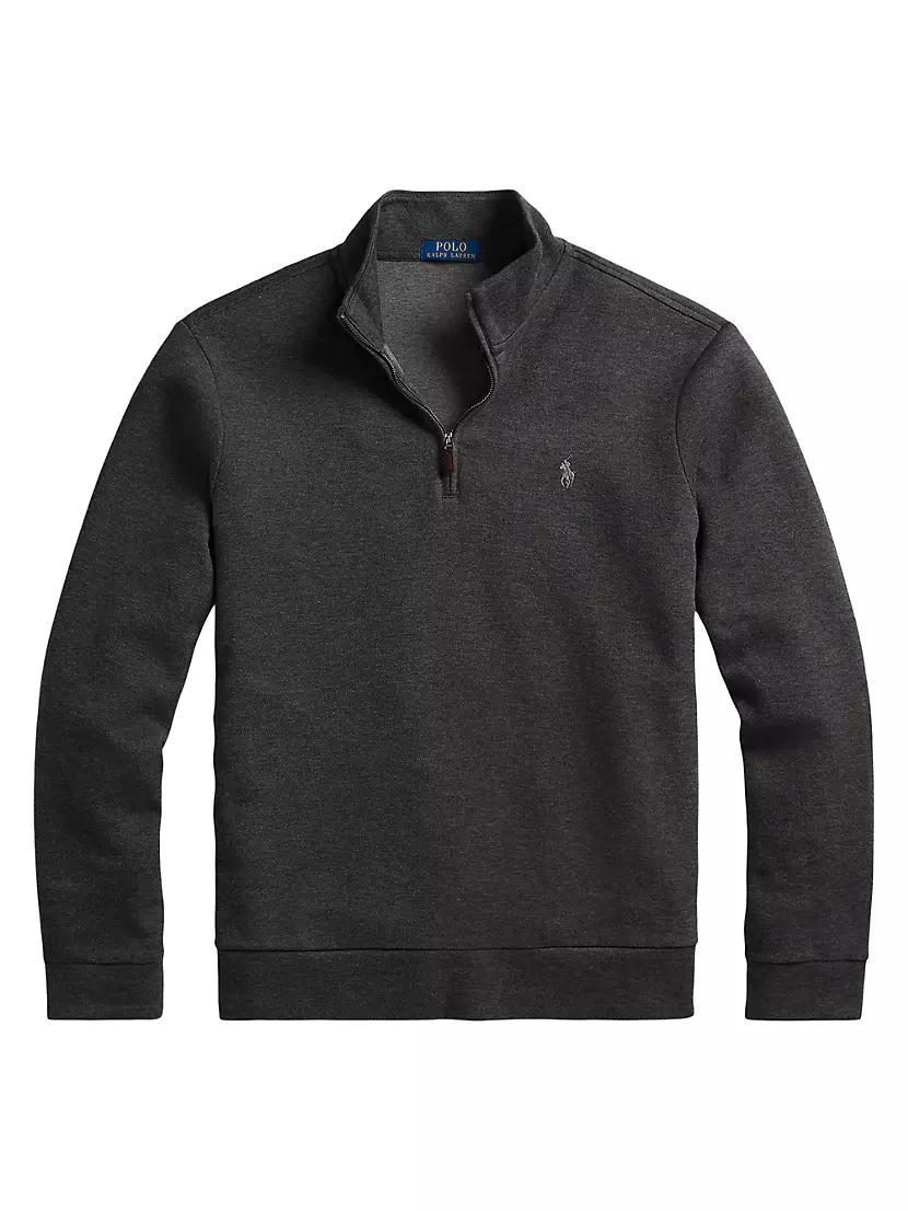 Double-Knit Half-Zip Sweater Product Image