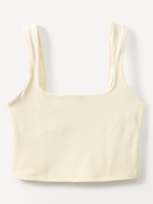 Transcend Square Neck Crop Bra A-C Product Image