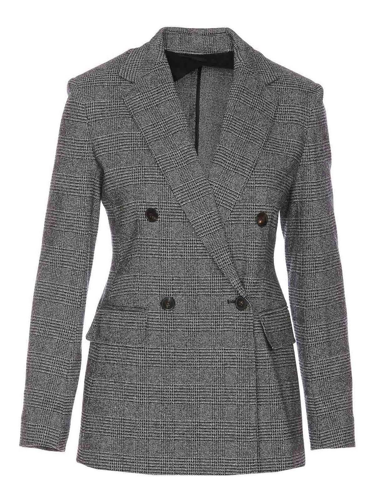 MAX MARA Ettore Blazer In Grey Product Image