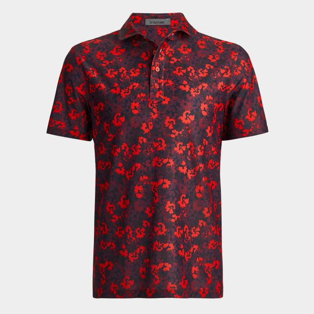 CAMO FLORAL TECH PIQUÉ POLO Product Image