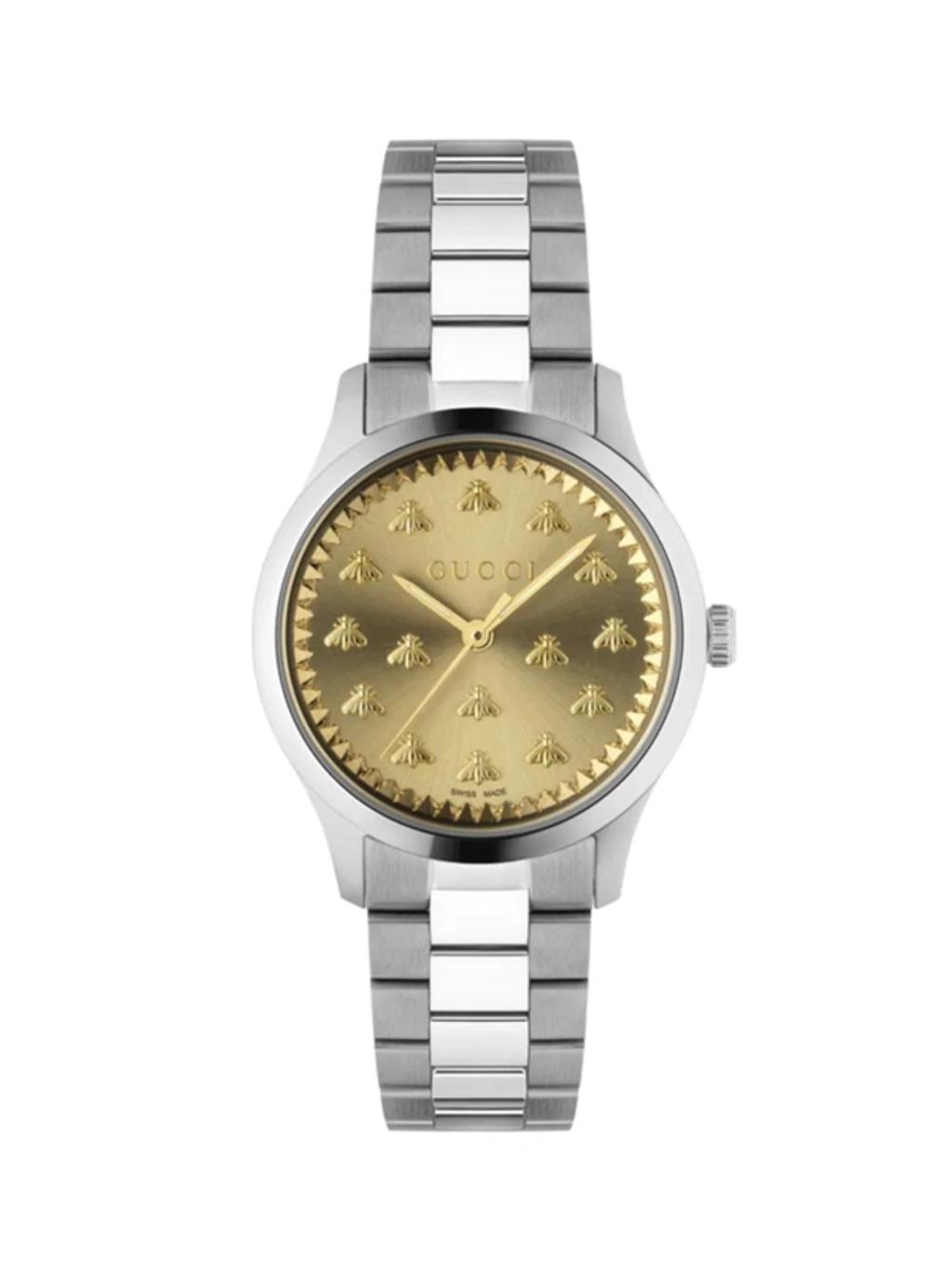 G-timeless Watch With Bees In Undefined Product Image