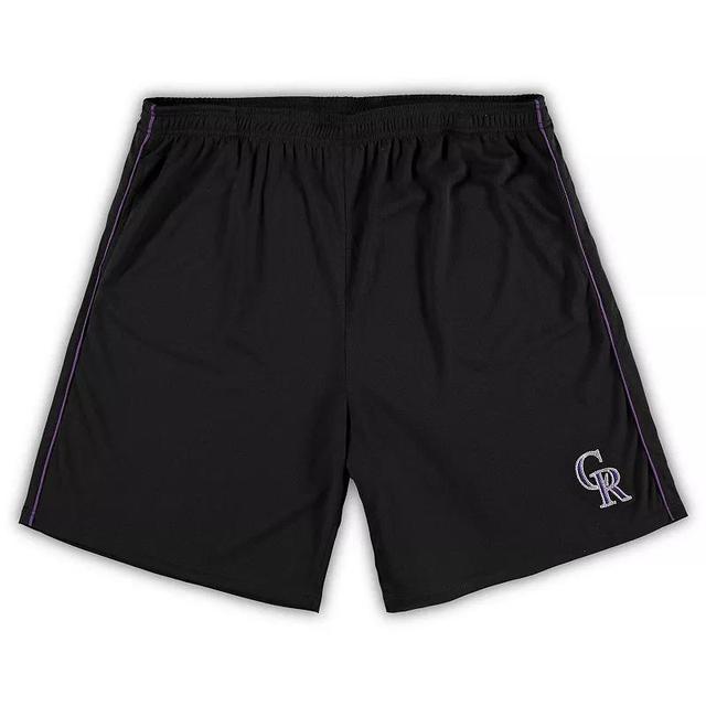 Mens Colorado Rockies Big & Tall Mesh Shorts Product Image