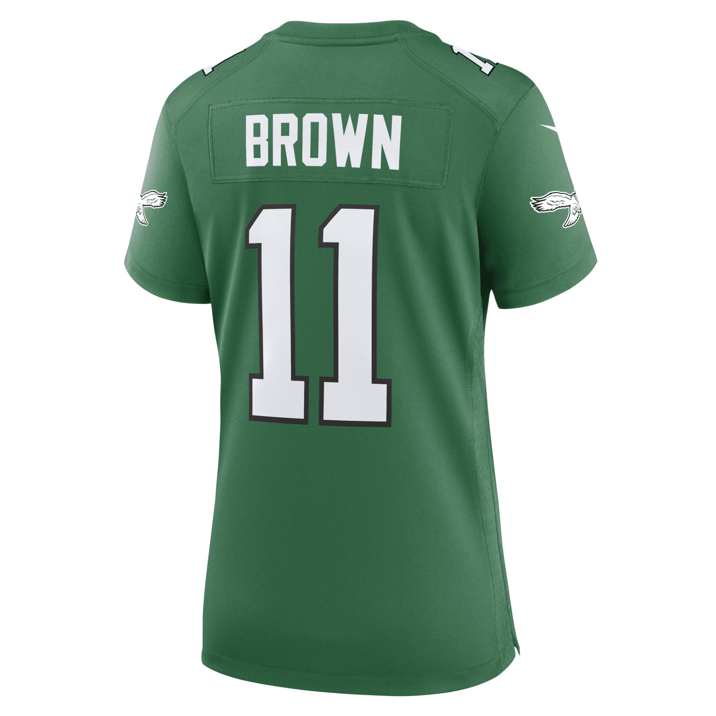 A.J. Brown Philadelphia Eagles Nike Women's NFL Game Football Jersey Product Image