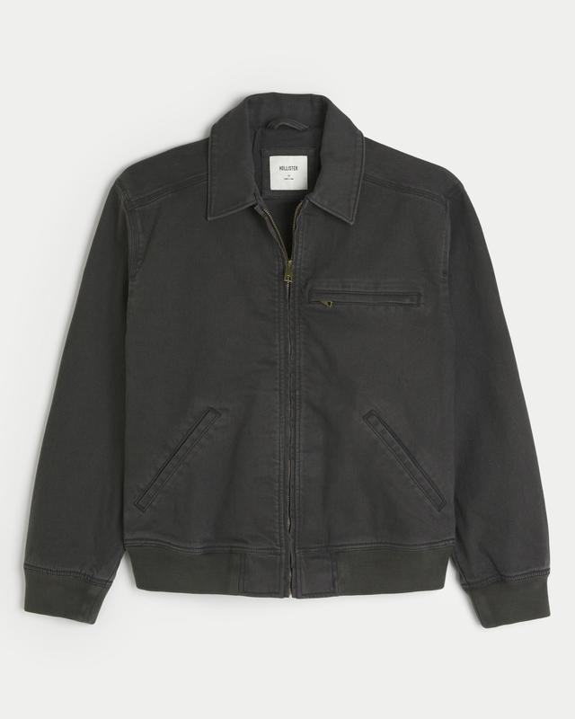 Zip-Up Workwear Jacket Product Image