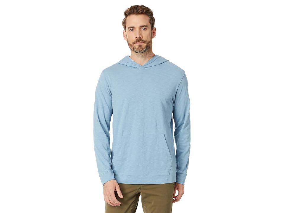 Theory Layer Hoodie in Cosmos (Heron) Men's Long Sleeve Pullover Product Image